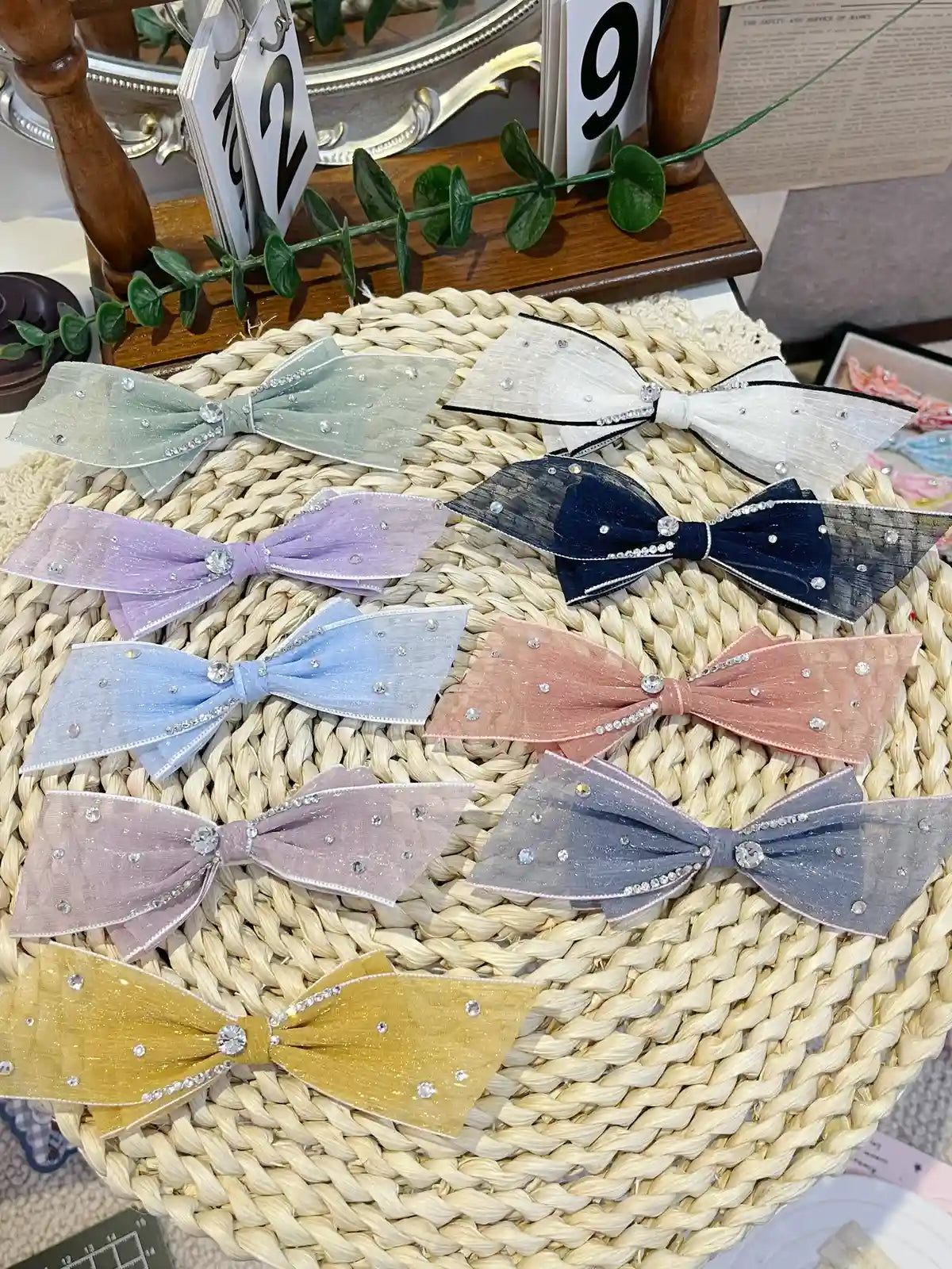 Starlight Gauze | Artisan Hand-Crafted Dreamy Bow Clip
