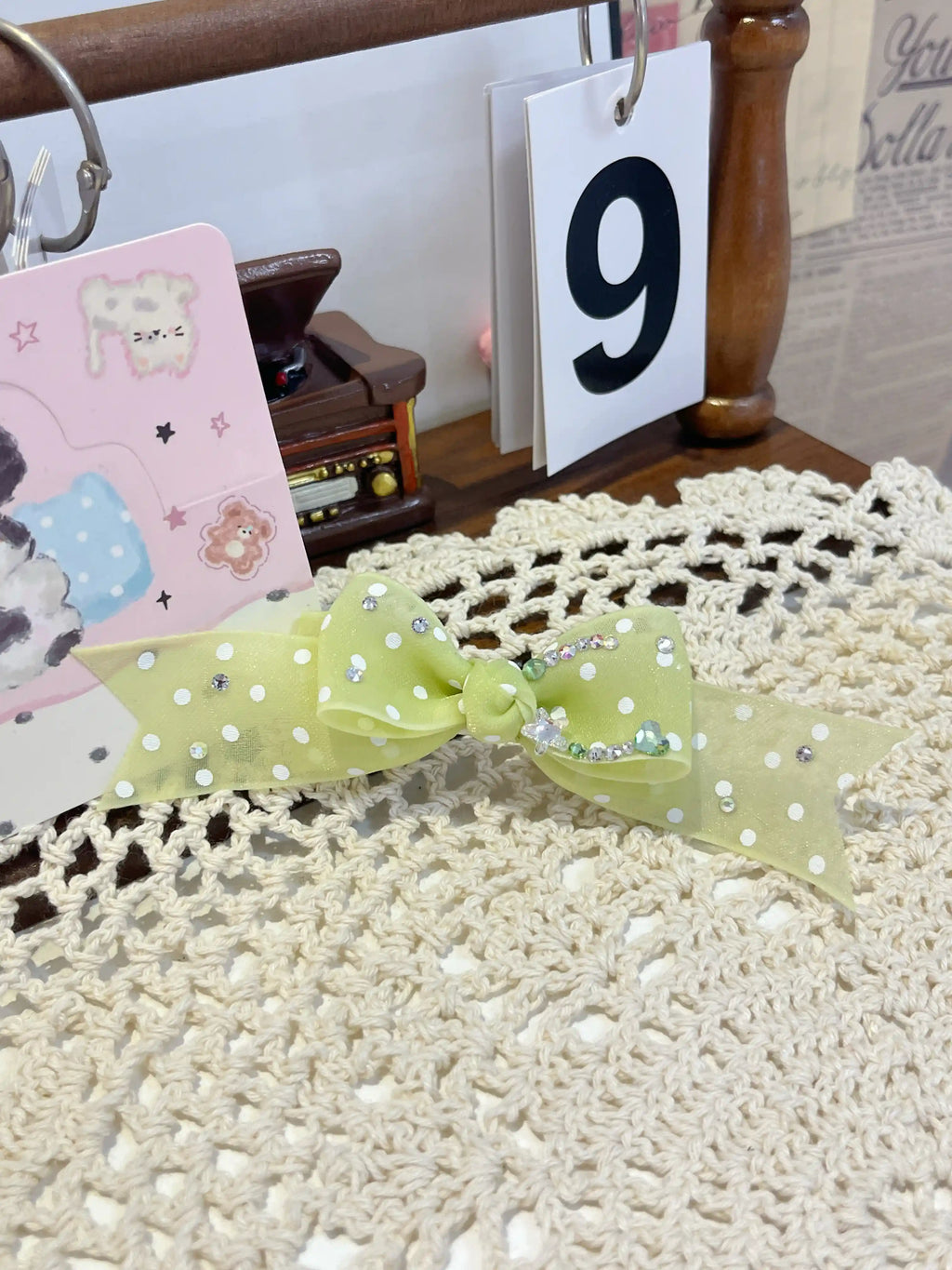 Tinselpaw Silky Ethereal Series: Hand-Crafted Cloth Gauze & 5A Crystal Bows for Dogs & Cats